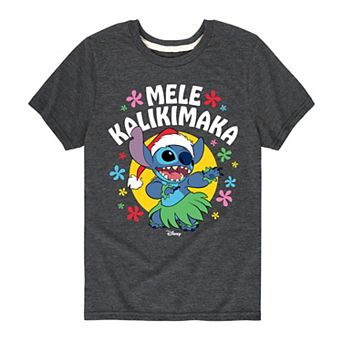 Disney's Lilo & Stitch Boys 8-20 Mele Kalikimaka Graphic Tee