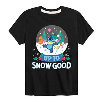Disney's Lilo & Stitch Boys 8-20 Up To Snow Good Graphic Tee