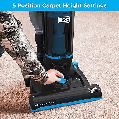 BLACK+DECKER™ UprightSeries Multi-Surface Upright Vacuum with HEPA Filtration (BDUR1-BLK)