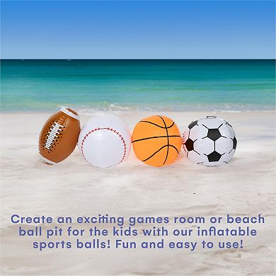 Inflatable Beach Ball for Kids Beach Party Decorations