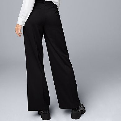 Simply Vera Vera Wang Women's Live-In Shaping High Rise Leggings - Black, Sizes S/M/L/XL 2 thumbnail image