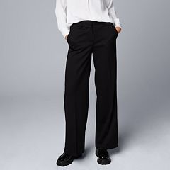 Simply Vera Vera Wang Solid Gray Active Pants Size M - 71% off