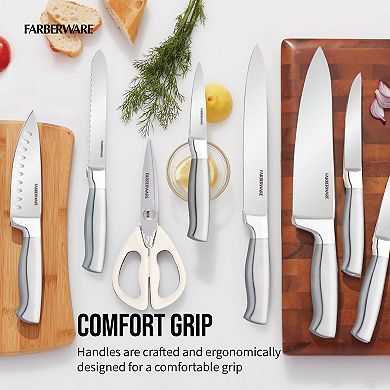 Farberware 13-Piece Edgekeeper Pro Cutlery Set