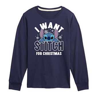 Disney's Lilo & Stitch A Stitch For Christmas Tee