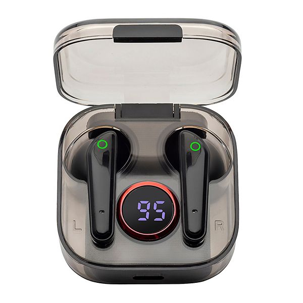 PODS Wireless Earbuds with Touch Control - True Wireless Earbuds w/Mic  USB-C Charging, Ear Buds Wireless Headphones with Bluetooth 5.0 Stereo  Sound 