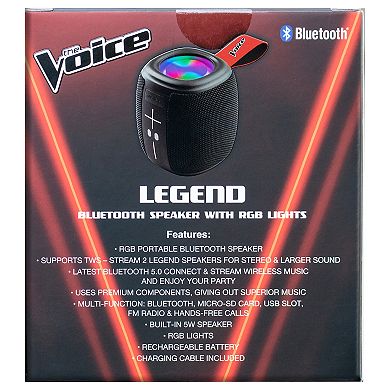 The Voice Legend Multi-Function Bluetooth Speaker
