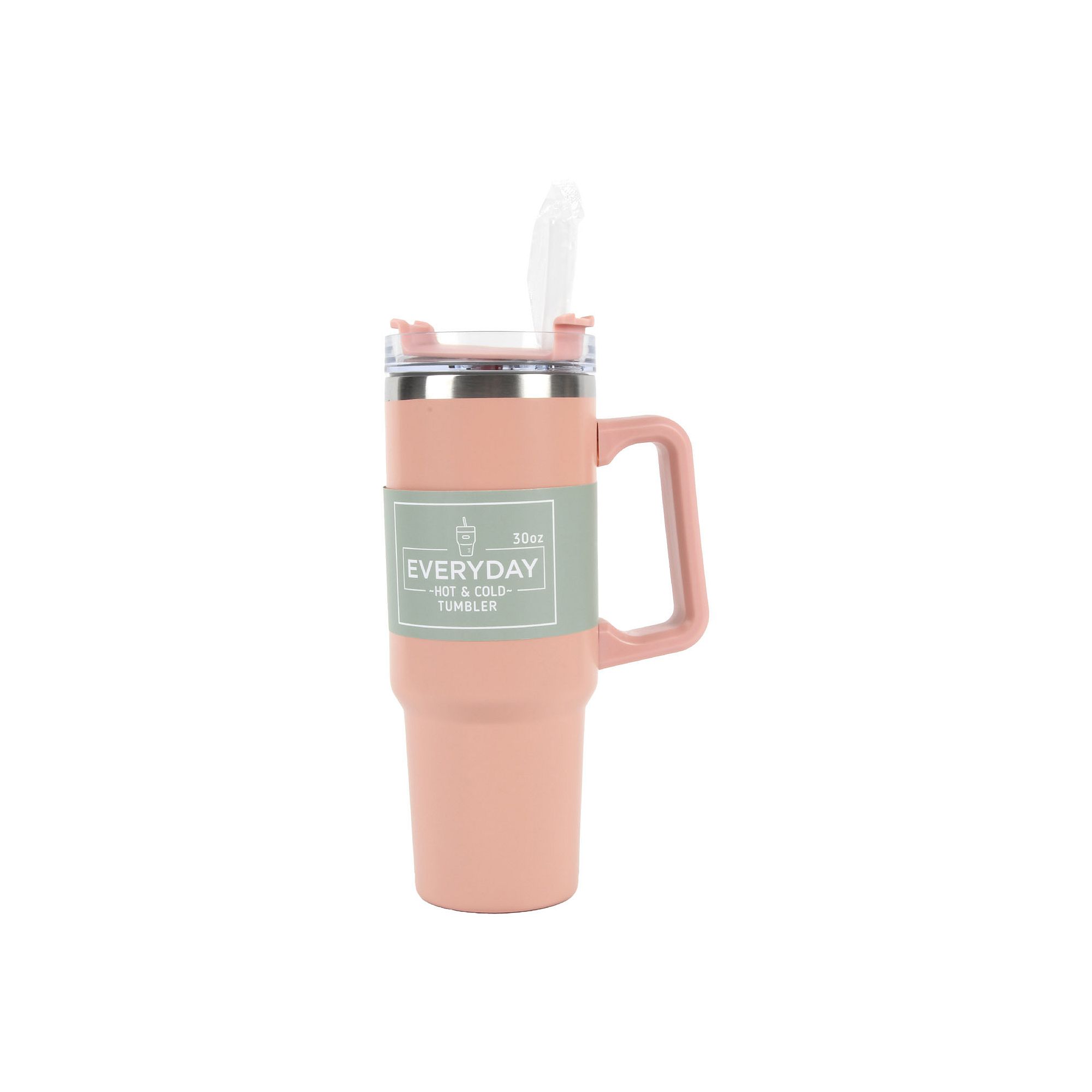 New View Gifts & Accessories Stainless Steel 30-oz. Tumbler with Straw, Blu