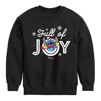 Disney's Lilo & Stitch Full Of Joy Crew Fleece