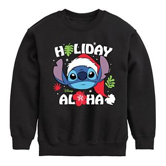 Disney's Lilo & Stitch Holiday Aloha Crew Fleece