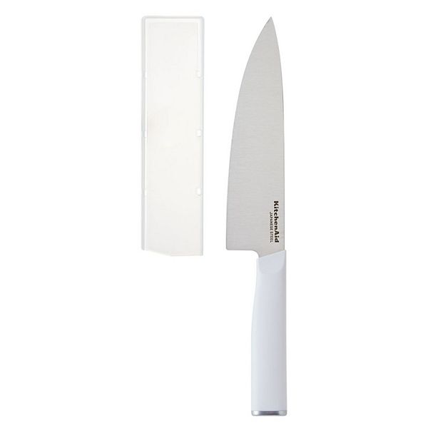 KitchenAid® Classic 8in Chef Knife with Sheath KE8IFSEOHWHMJ