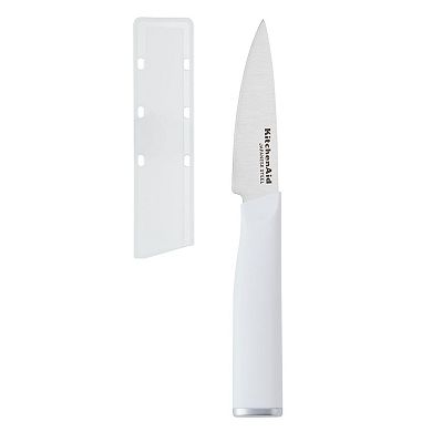 KitchenAid® 4-Piece High-Carbon Stainless Steel Knife Set with Custom-Fit Blade Covers