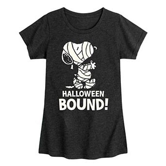 Girls' Peanuts Halloween Bound Graphic Tee