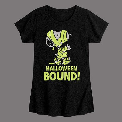 Girls' Peanuts Halloween Bound Graphic Tee