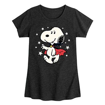 Girls' Peanuts Snoopy Vampire Graphic Tee