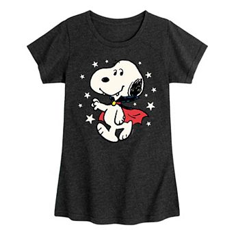 Girls' Peanuts Snoopy Vampire Graphic Tee