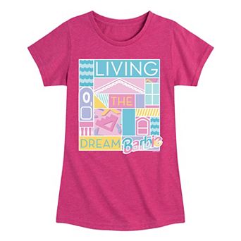 Girls Barbie Living The Dream Graphic Tee