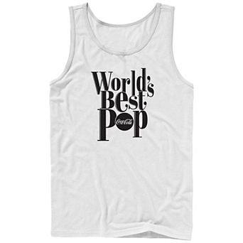Men's Coca-Cola World's Best Pop Graphic Tank Top
