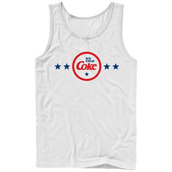 Men's Coca-Cola Ice Cold Coke Badge Graphic Tank Top
