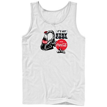 Men's Drink Coca-Cola Stay Cool Graphic Tank Top