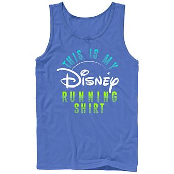 Men's Disney This Is My Running Shirt Graphic Tank Top