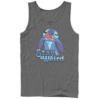 Disney's Lilo & Stitch Men's Stay Weird Stitch Graphic Tank Top