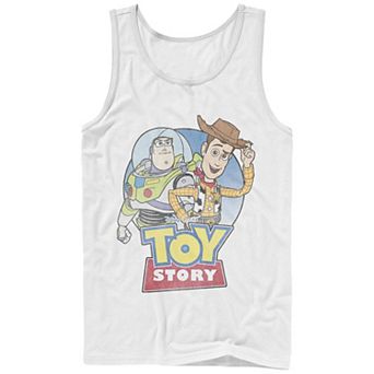Disney / Pixar's Toy Story Woody And Buzz Poster Men's Graphic Tank Top