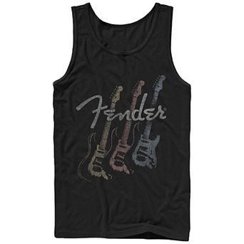Men's Fender Triple Guitar Graphic Tank Top