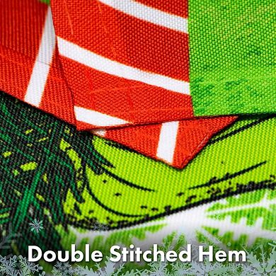 G128 Garden Flag Merry Christmas Mittens