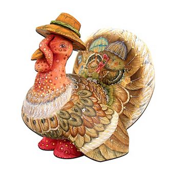 Thanksgiving Tom the Turkey Halloween 24-Inch Door Decor by G. DeBrekht - Thanksgiving Decor