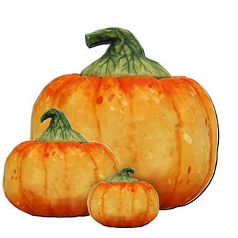 Stacking Pumpkins Halloween 24-Inch Door Decor by G. DeBrekht - Festive Thanksgiving Decor