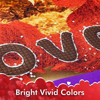 G128 Garden Flag Love Toy Bear