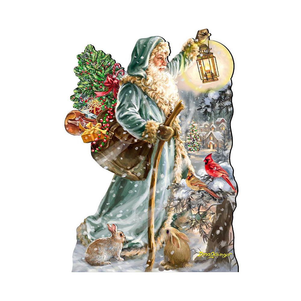noel様 Saint Nicholas Christmas 24-Inch Door Decor by D. Gelsinger