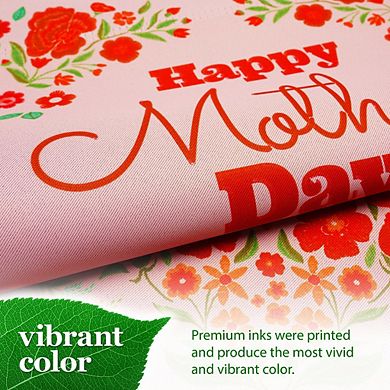 G128 Garden Flag Happy Mother's Day Bruh 12"x18" Blockout