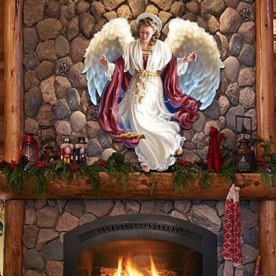 Celebrating the American Freedom 24-Inch Door Decor by Gelsinger - Patriotic Christmas Decor