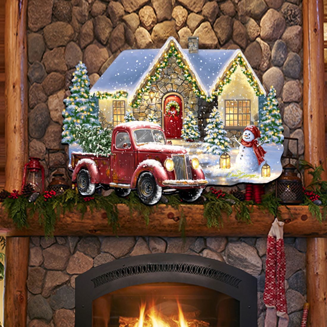 Christmas Light Lane With Truck Door Decor By D Gelsinger Christmas   6528029 ALT2