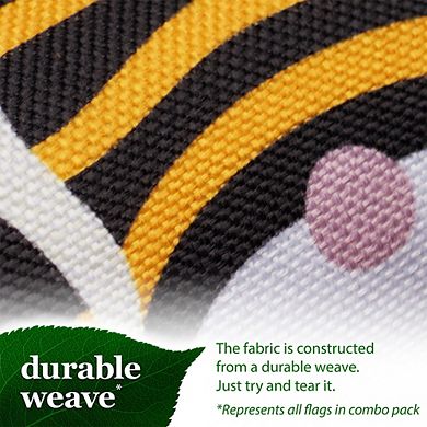 G128 Garden Flag Holiday Gnomes Set #1 12"x18" Burlap 12pc