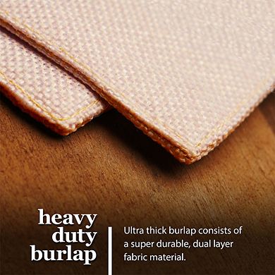 G128 Garden Flag Merry Christmas 3 Festive Gnomes 12"x18" Burlap