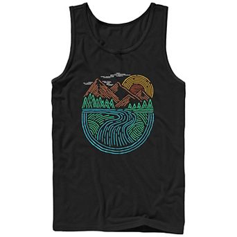 Men's Nature Landscape Graphic Tank Top