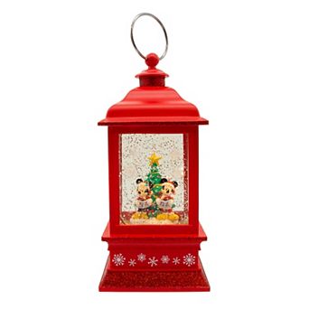 Disney's Mickey Mouse & Minnie Mouse Spinning Musical Light-Up Lantern Table Decor by Kurt Adler