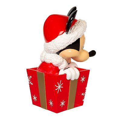 Disney's Mickey Mouse In Present Christmas Tree Topper by Kurt Adler