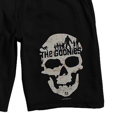 Men's The Goonies Skull Map Pajama Shorts