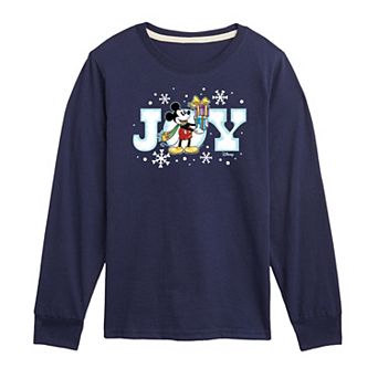 Disney's Mickey Mouse Boys 8-20 Jolly Long Sleeve Graphic Tee