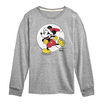 Disney's Mickey Mouse Boys 8-20 Skating Long Sleeve Graphic Tee
