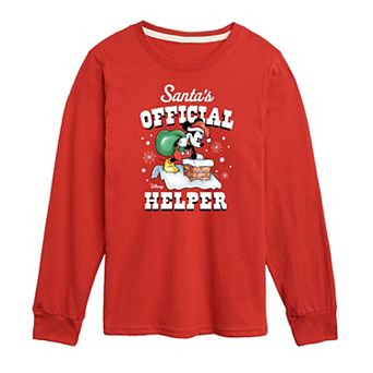 Disney's Mickey Mouse Boys 8-20 Official Helper Long Sleeve Graphic Tee