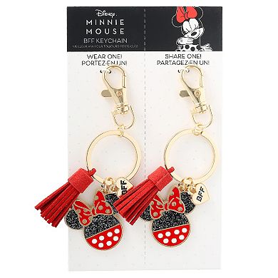 Disney's Minnie Mouse 2-pc. BFF Key Chain