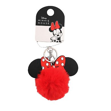 Disney's Minnie Mouse Pom Pom Key Chain