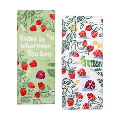 Kohl's Cares Green Kitchen Towels