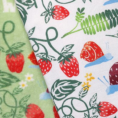 Celebrate Together™ Spring Strawberry 2-pc. Kitchen Towel Set