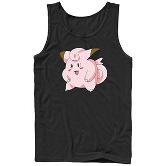 Men's Pokemon Happy Clefairy Tank Top