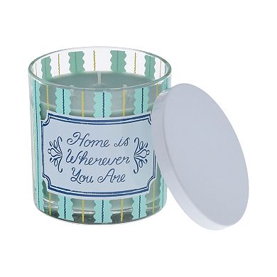 Sonoma Goods For Life® 13-oz. 3-Wick Decal Candle Jar with Metal Lid